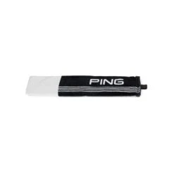 Ping Tri-Fold Towel Black/White