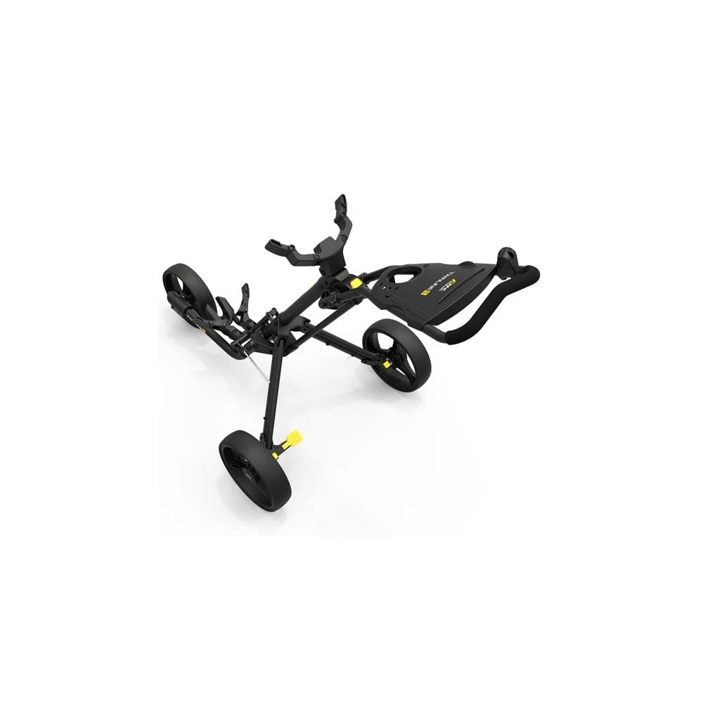 PowaKaddy Twinline 5 Lite Push Cart - Black - Image 2