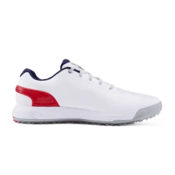 Puma Alphacat Nitro Golf Shoes White/Red/Navy