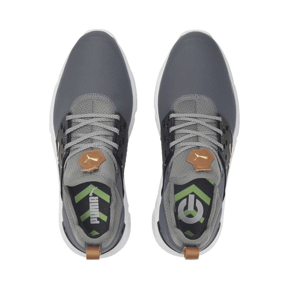 Puma IGNITE ARTICULATE Golf Shoes - QUIET SHADE/Gold - Image 5