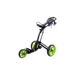 Rv2L 3 Wheel Golf Trolley Charcoal/lime