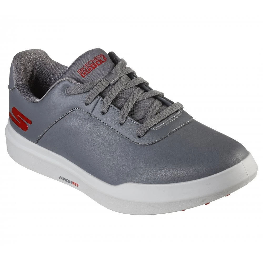 Skechers GO GOLF DRIVE 5 Golf Shoes - Grey/Red