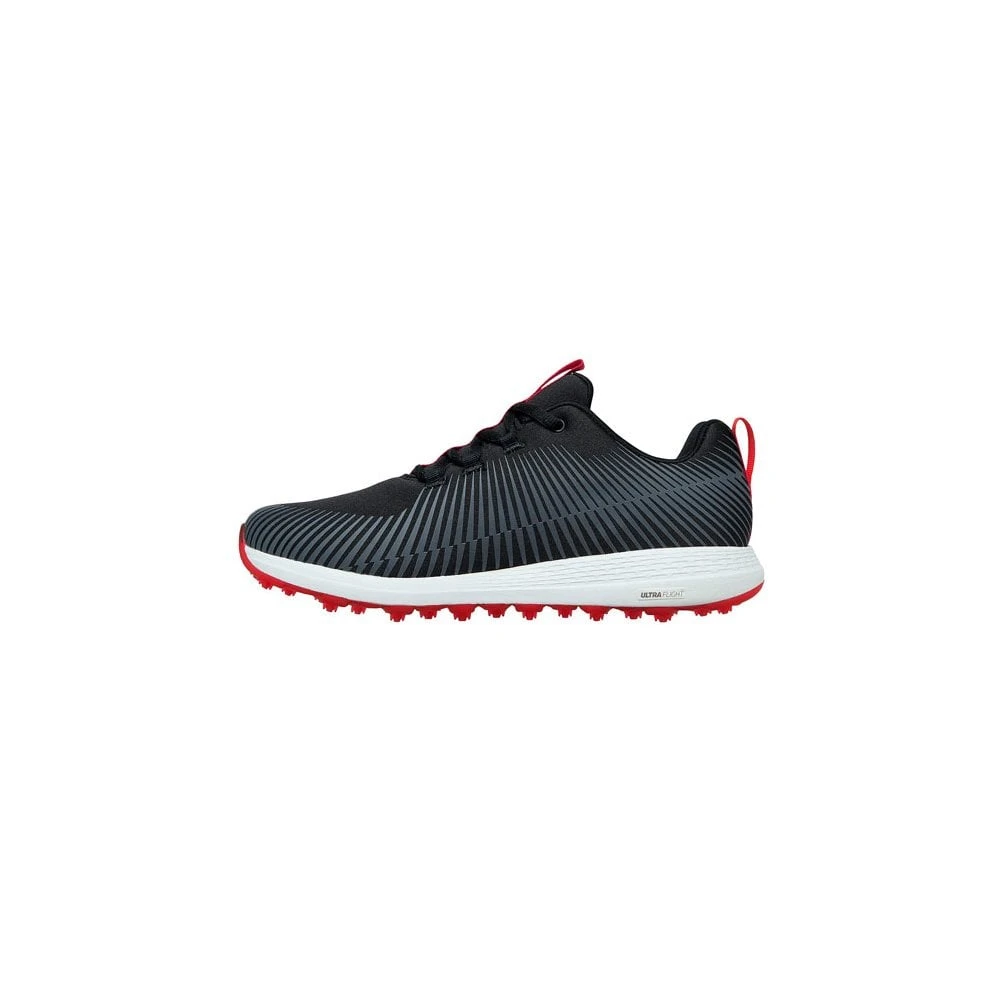 Skechers Mens MAX BOLT Golf Shoes - BLACK/RED - Image 3