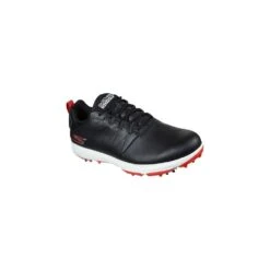 Skechers Mens PRO 4 LEGACY Golf Shoes - BLACK/RED