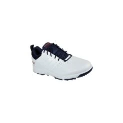 Skechers Mens TORQUE PRO Golf Shoes - WHITE/NAVY