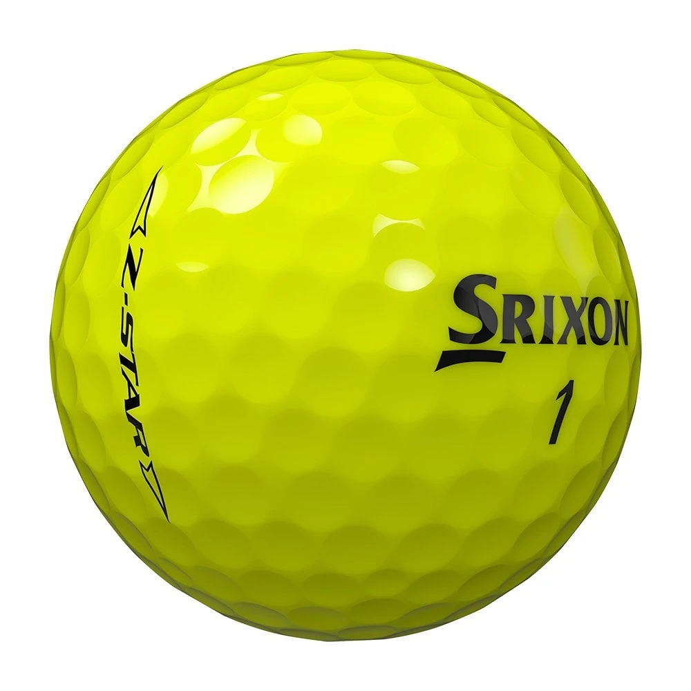 Srixon 2023 Z-Star 8 Golf Balls - Yellow (Dozen) - Image 2