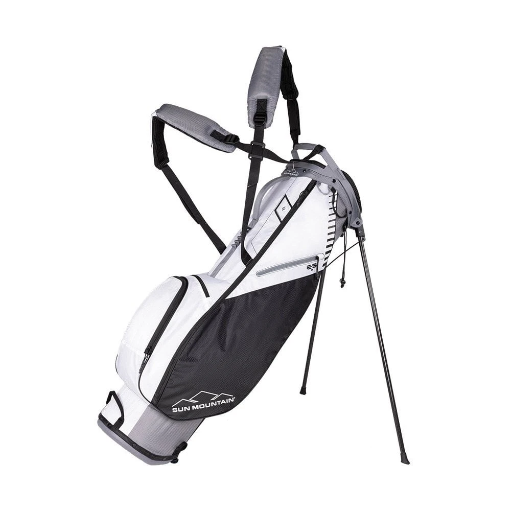 Sun Mountain 2.5+ Stand Golf Bag Nickel-White-Blk