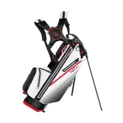 Sun Mountain H2NO 14w Lite Stand Golf Bag Blk-Wht-Red