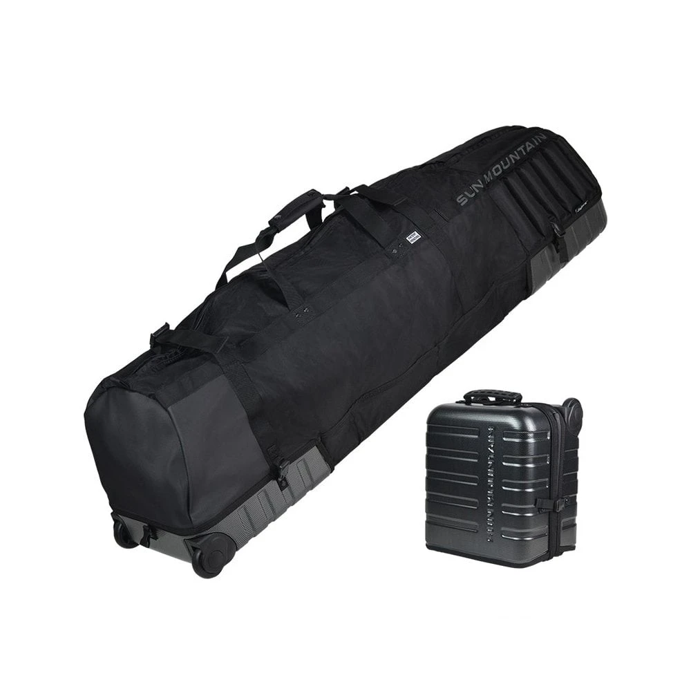 Sun Mountain Kube Travel Cover - CARBON/FIBER/BLACK