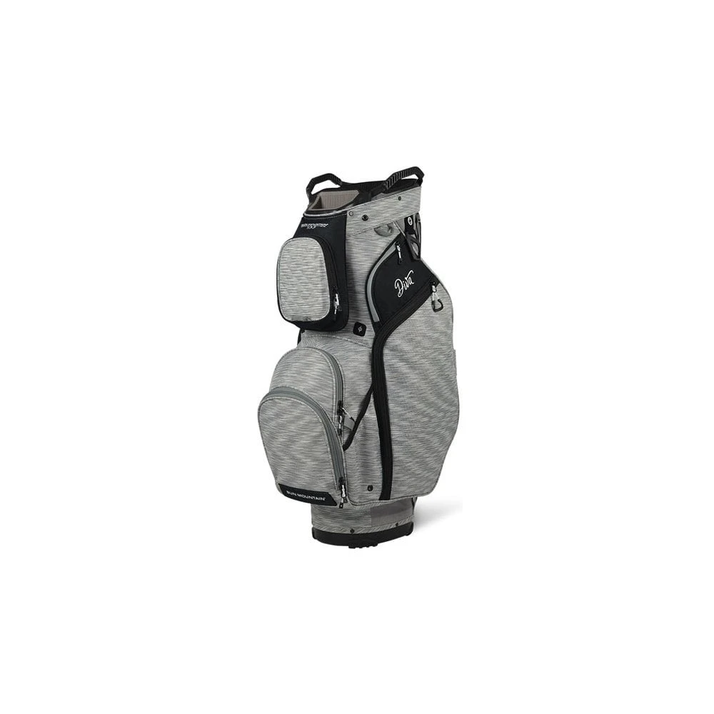 Sun Mountain LADIES DIVA CART BAG - SV/SLVER/STRIPE/BK