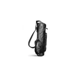 Sun Mountain Leather Cart Bag Black/White