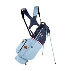 Sun Mountain Sonnenalp Mid Stripe Stand Bag Frost-Navy-Red