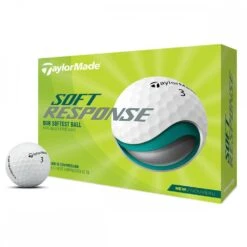 TaylorMade 2022 Soft Response White Golf Balls Dz