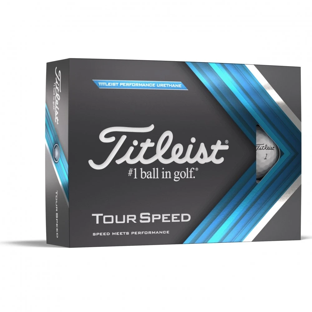 Titleist 2022 TOUR SPEED Golf Balls White (dz)