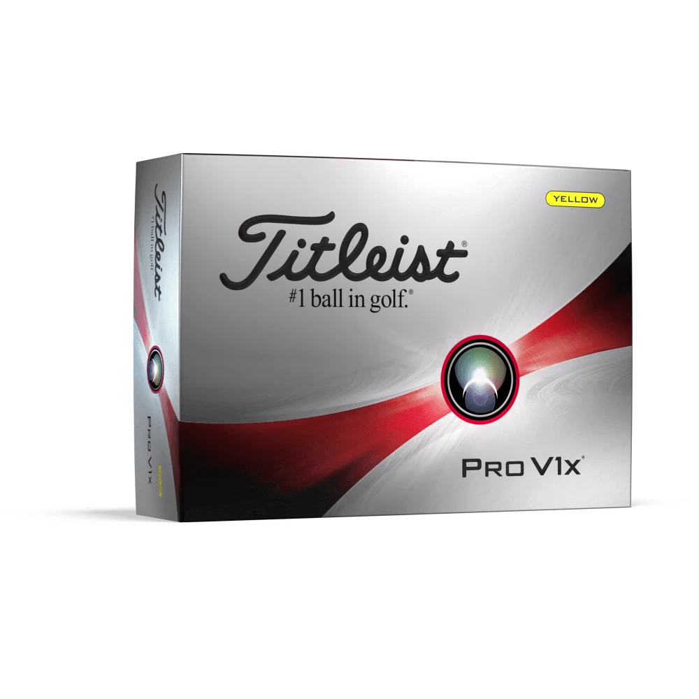 Titleist 2023 Pro V1X Yellow Golf Balls (Doz)