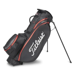 Titleist Players 5 StaDry Golf Bag - Black/Black/Red