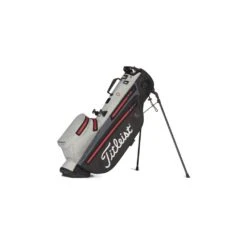 Titleist StaDry Player 4 Stand Golf Bag - BLK/GREY/RED