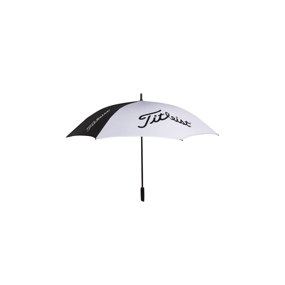 Titleist Tour Single Canopy Umbrella - Black/White