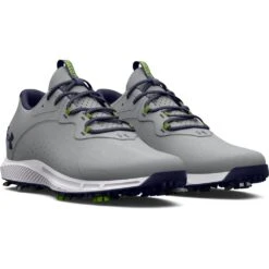 Under Armour Charged Draw 2 Wide Golf Shoes Mod Gray