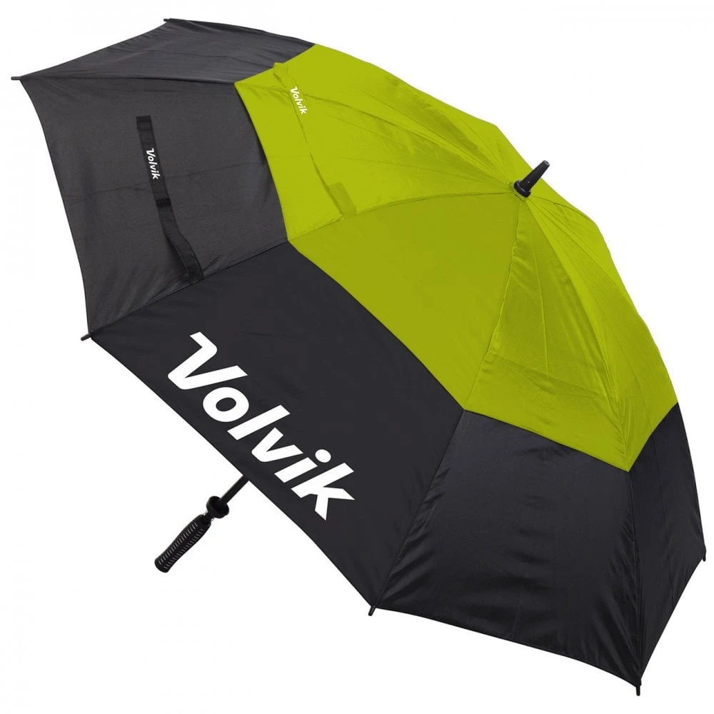 62" Umbrella Black/Lime